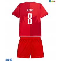 Kanada Ismael Kone #8 Domaci Dres za djecu SP 2026 Kratak Rukav (+ Kratke hlače)